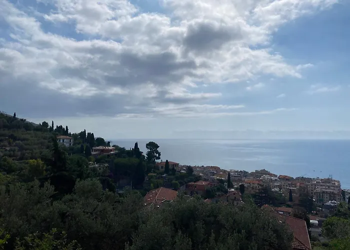 Prima Collina Spaziosa Casa Vista Mare Per 10 Persone Alassio